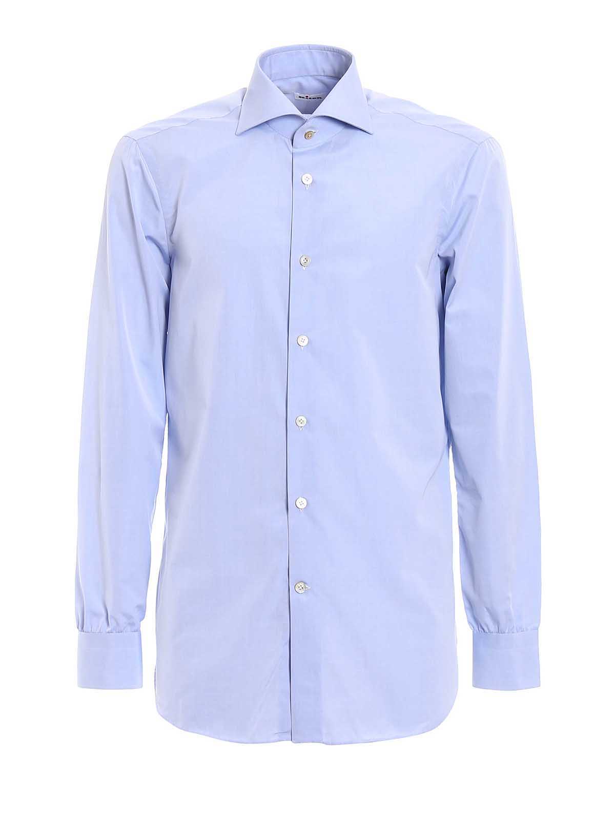 Shirts Kiton - Classic soft cotton shirt - UCFTH0639103001 | iKRIX.com