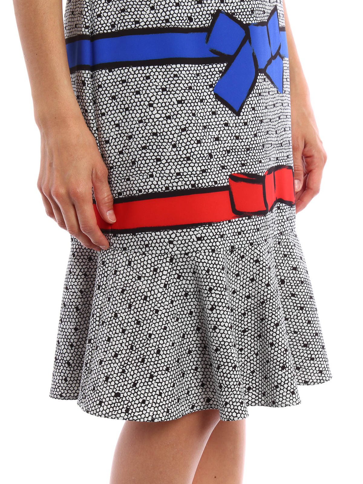 knee length jersey dress