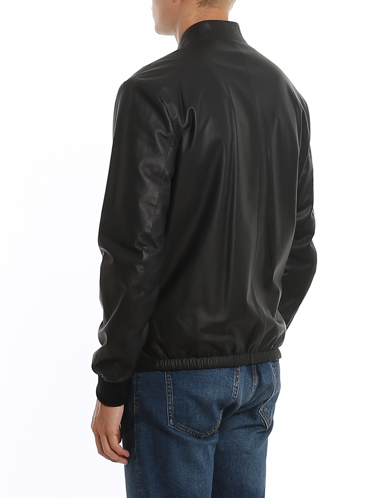 jacket Giorgio Armani - Lamb leather jacket - 9SR80P9SP80922