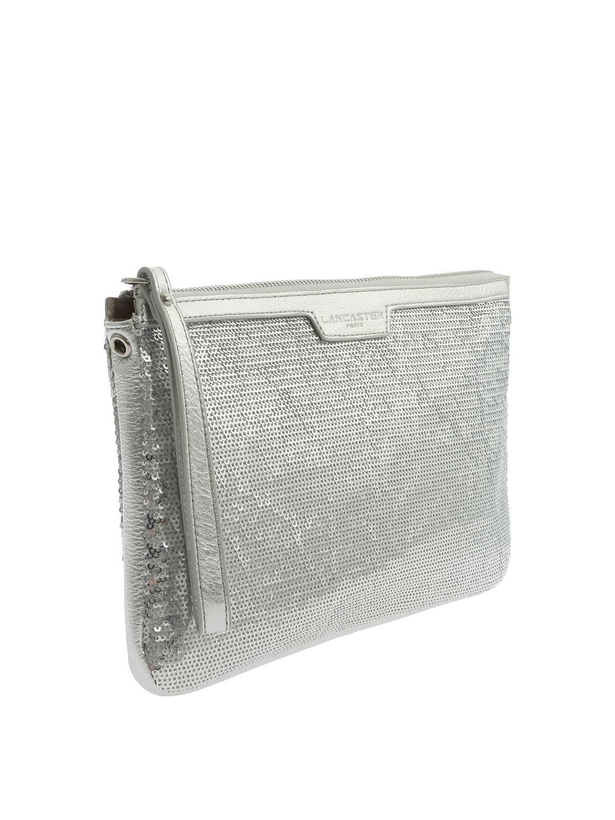 silver clutches online