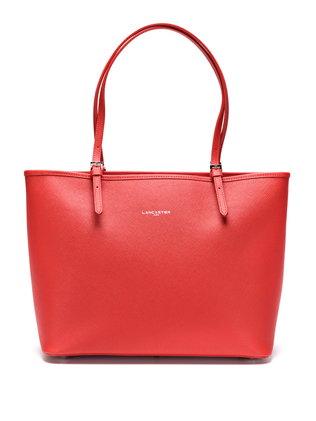 Lancaster - Saffiano leather classic tote - totes bags - 42144ROUGE