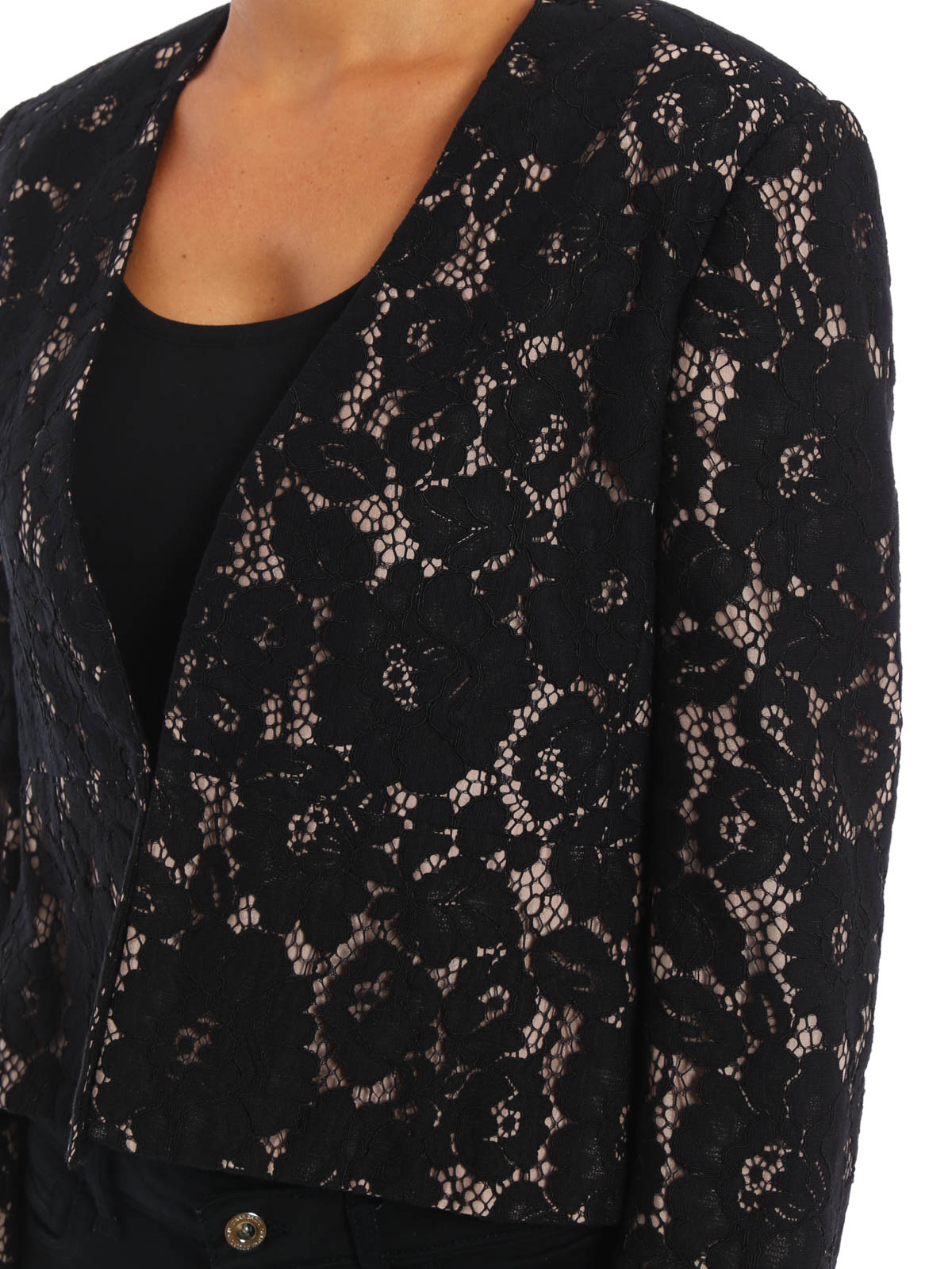 floral lace jacket