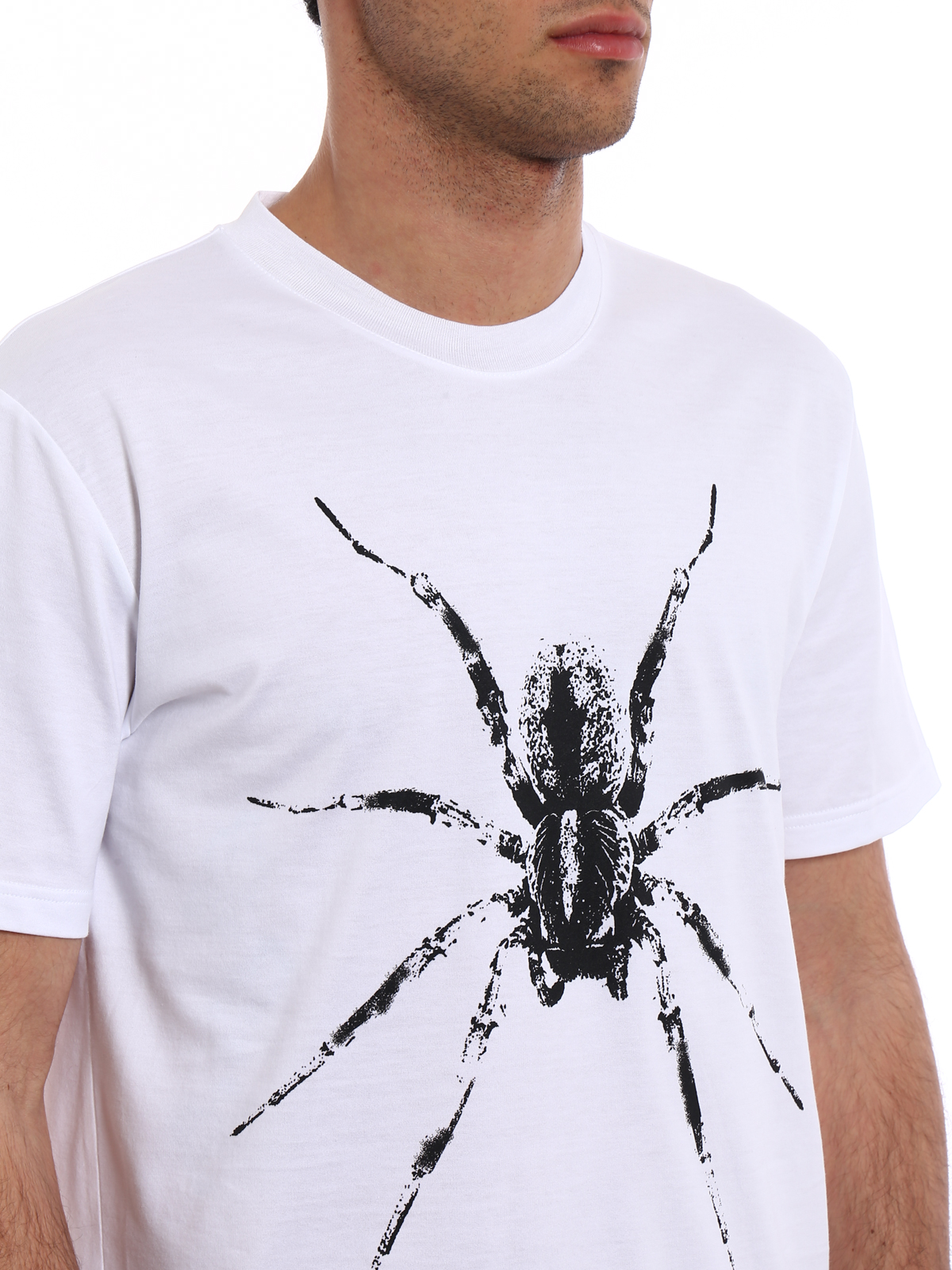 T-shirts Lanvin - Spider print white T-shirt - RMJE0062A170 | iKRIX.com