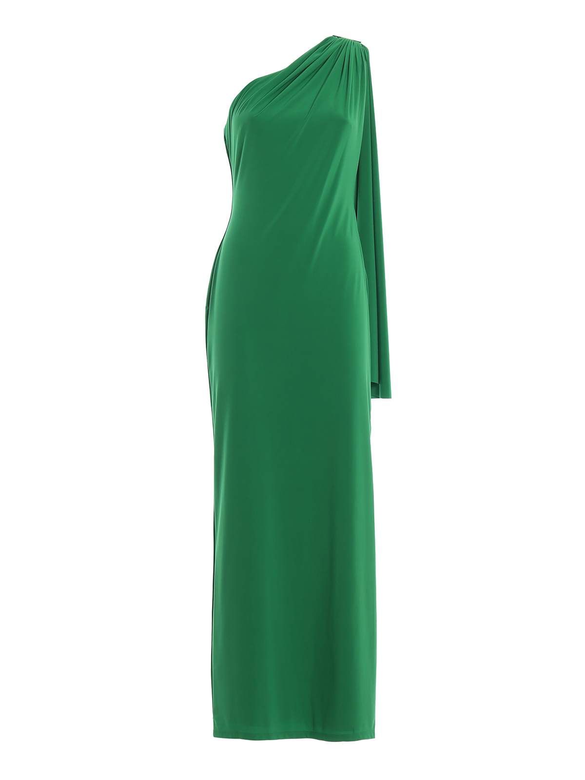 Evening dresses Lauren Ralph Lauren - Dellah one-shoulder green evening  dress - 253737316002