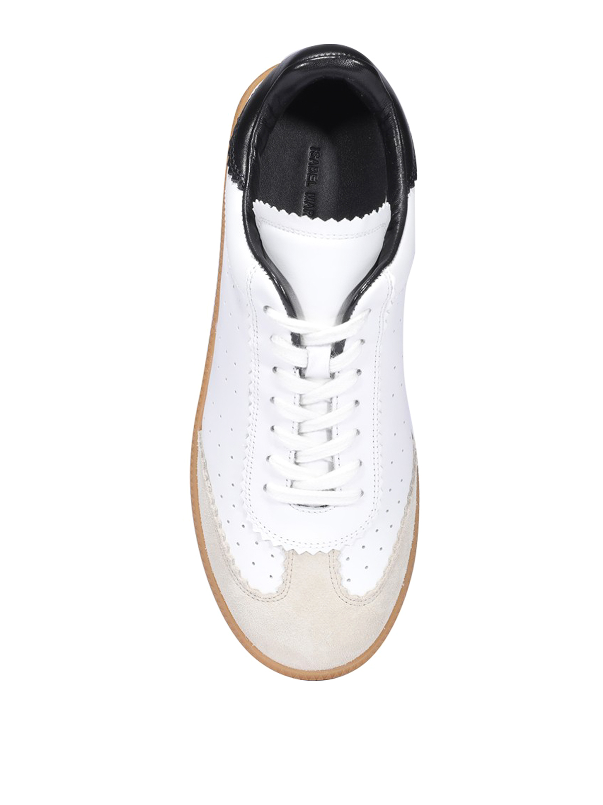 hylde timeren Skuffelse Trainers Isabel Marant - Leather and suede sneakers - 00MBK002900M007S20WH