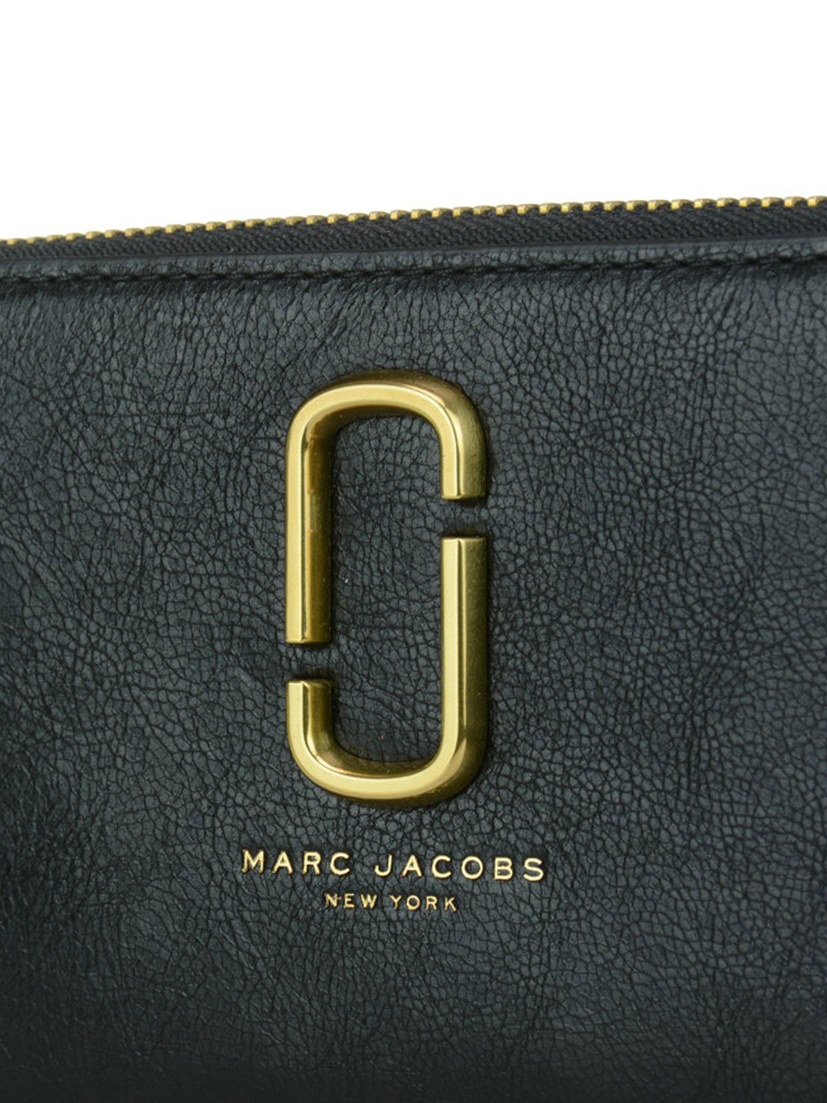 marc jacobs textured leather continental wallet