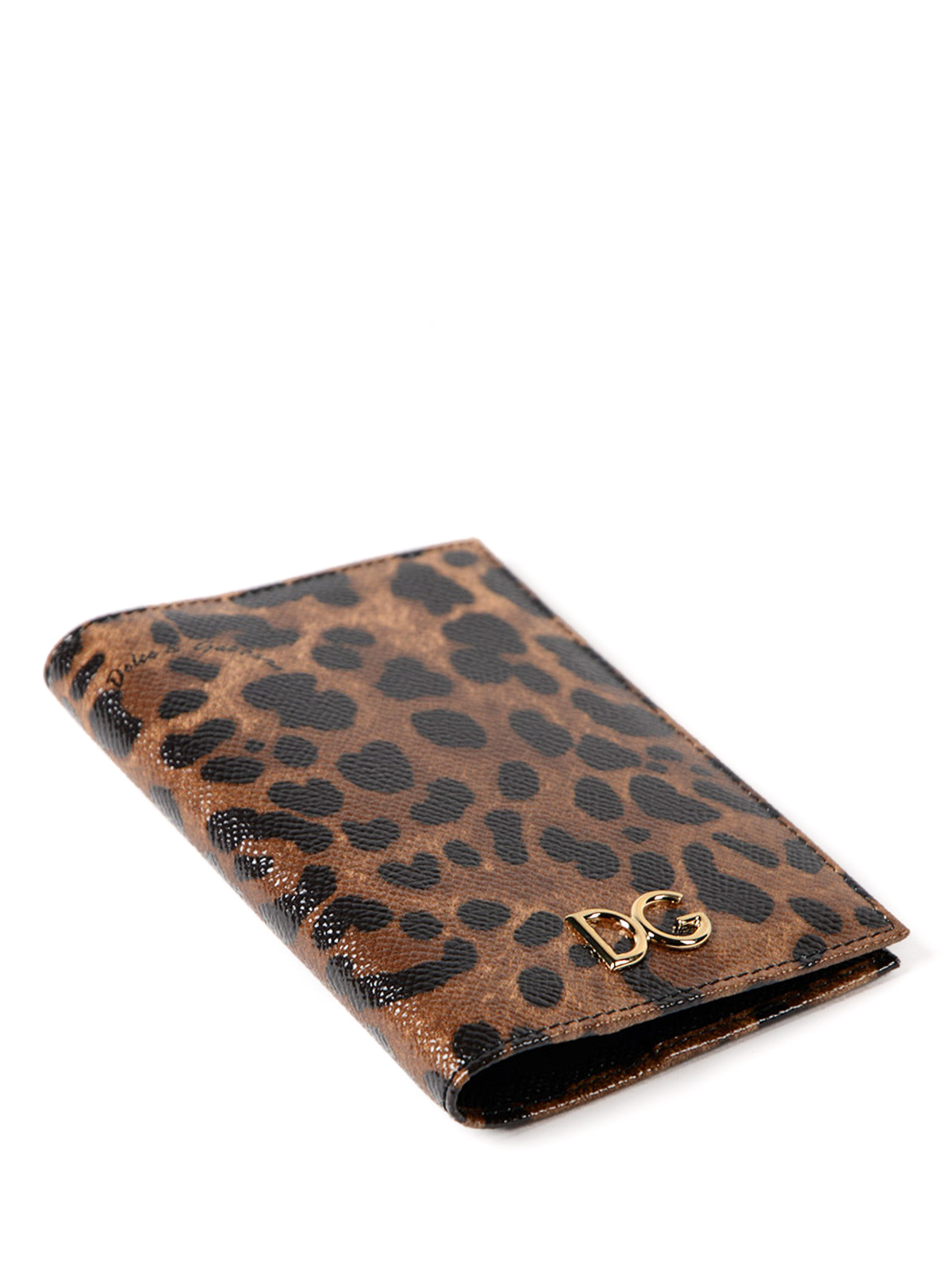 Wallets & purses Dolce & Gabbana - Leo print Dauphine passport case -  BI2215AI915HA93M