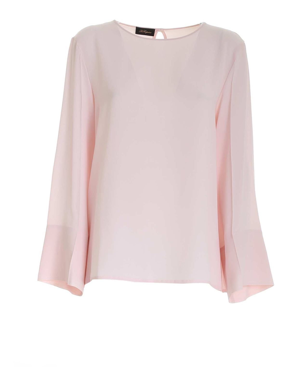 Les Copains Long Sleeves Blouse In Pink