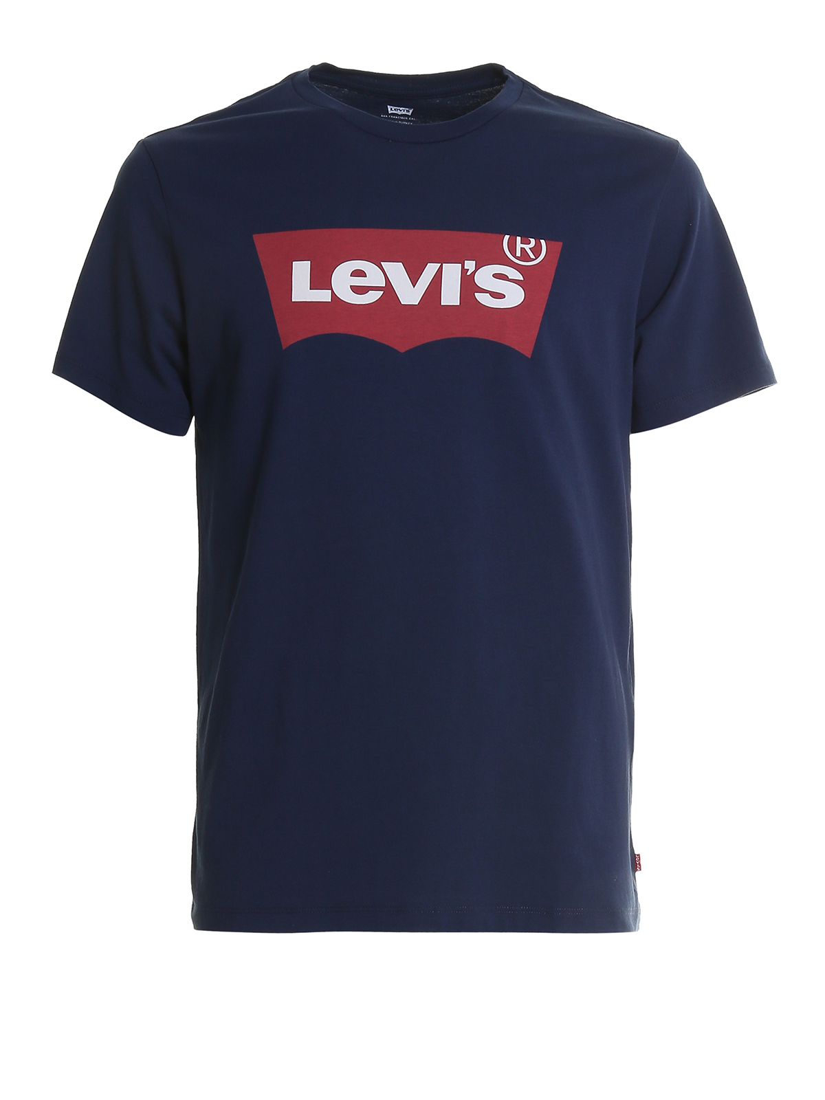 Levi'S - Blue logo print T-shirt - t 