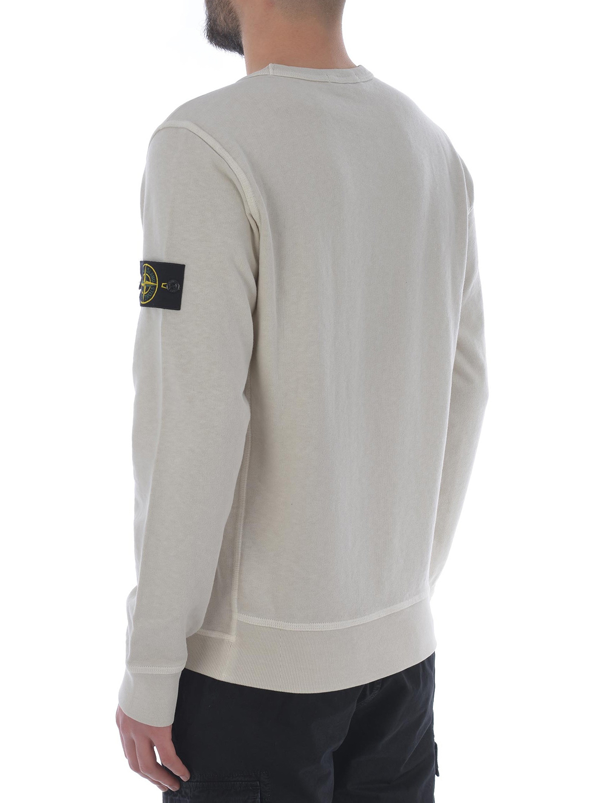 Gezichtsvermogen token slachtoffers Sweatshirts & Sweaters Stone Island - Light beige cotton sweatshirt -  65360V0197