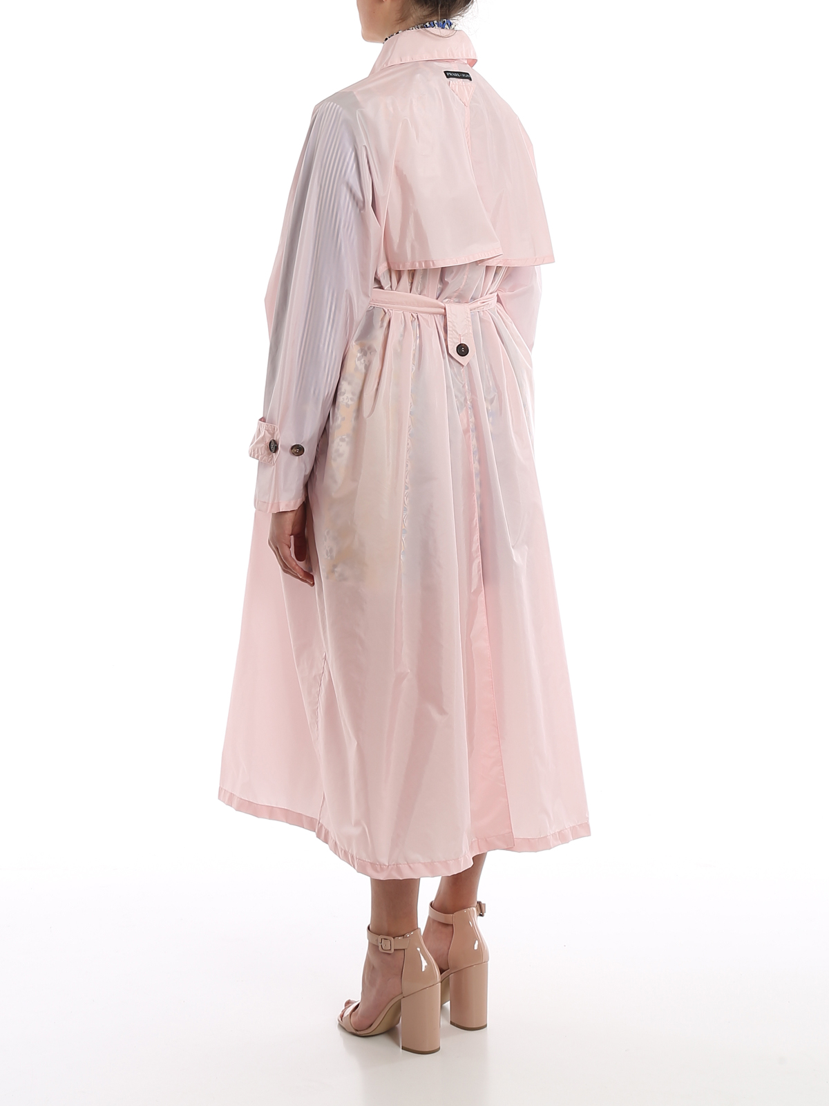 prada nylon raincoat