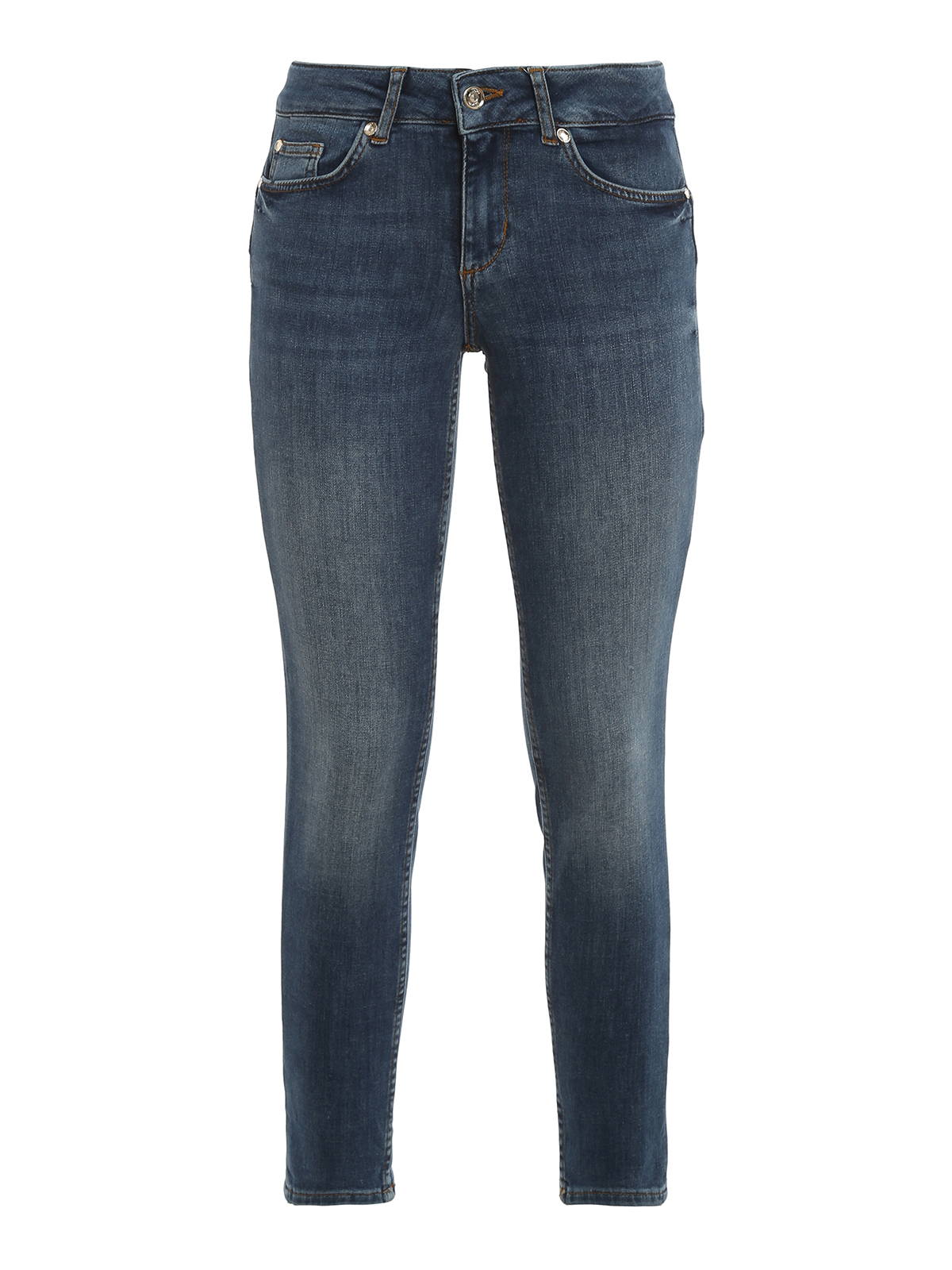 Liu Jo - Cropped skinny Monroe jeans - skinny jeans - UA1006D453878138