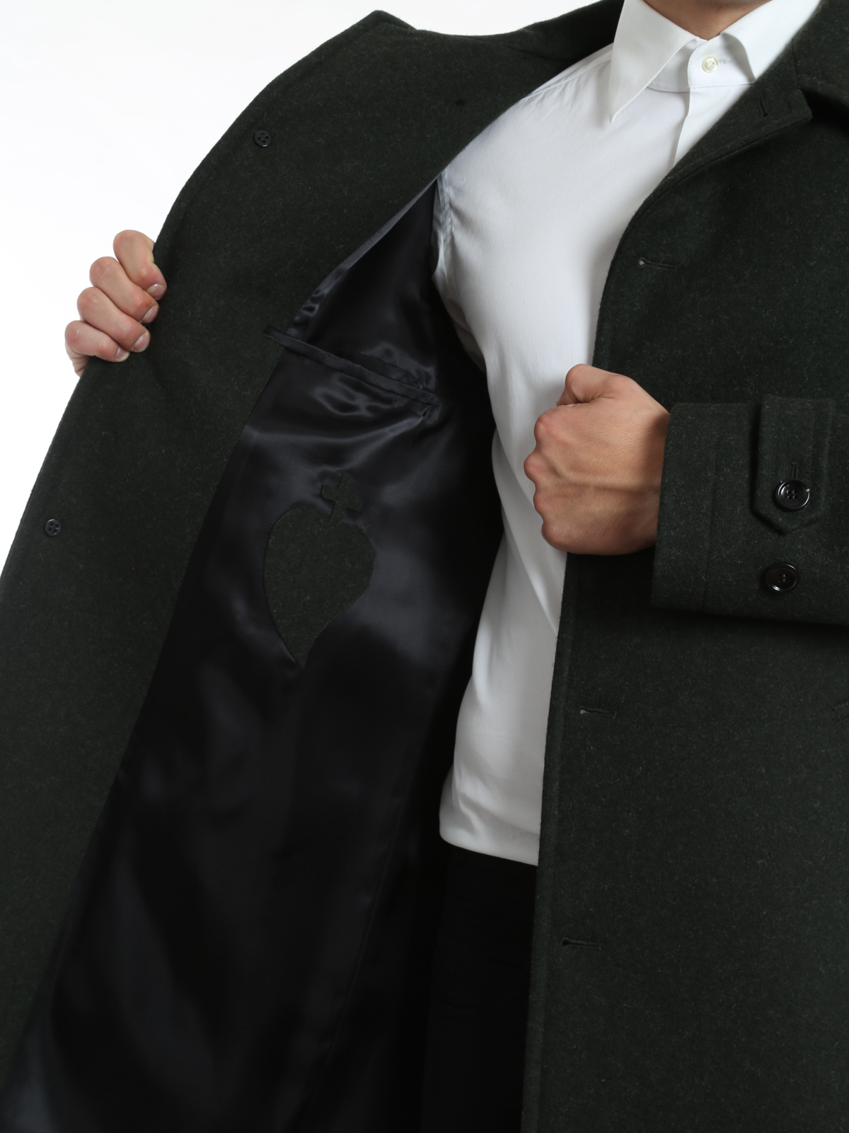 Knee length coats Gucci - Loden coat - 397908Z533A3372 | iKRIX.com