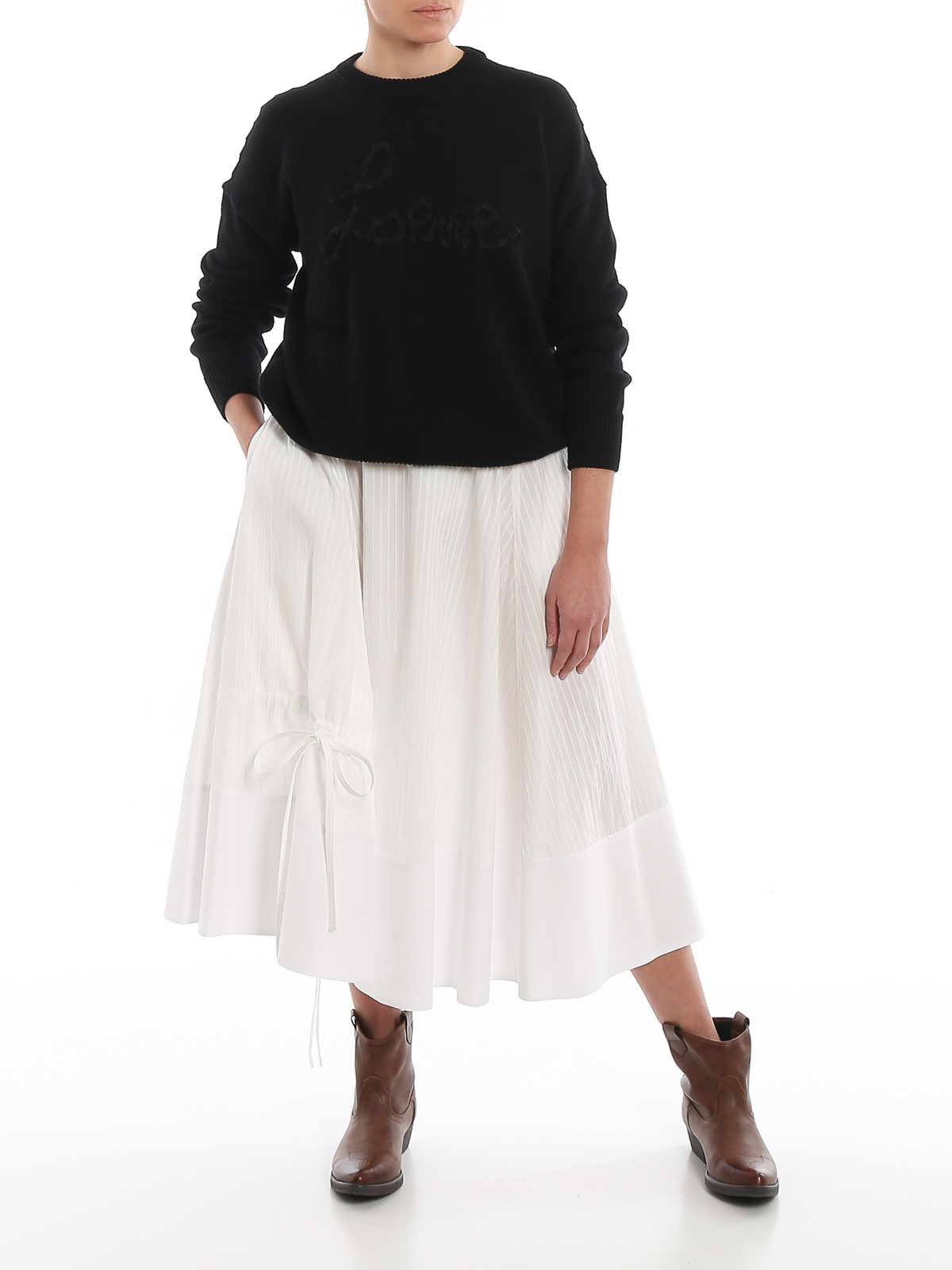 loewe stitch sweater