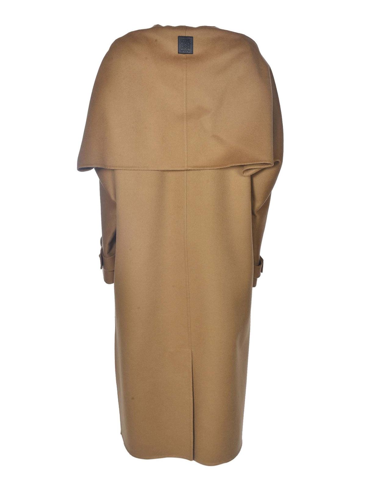 loewe camel coat