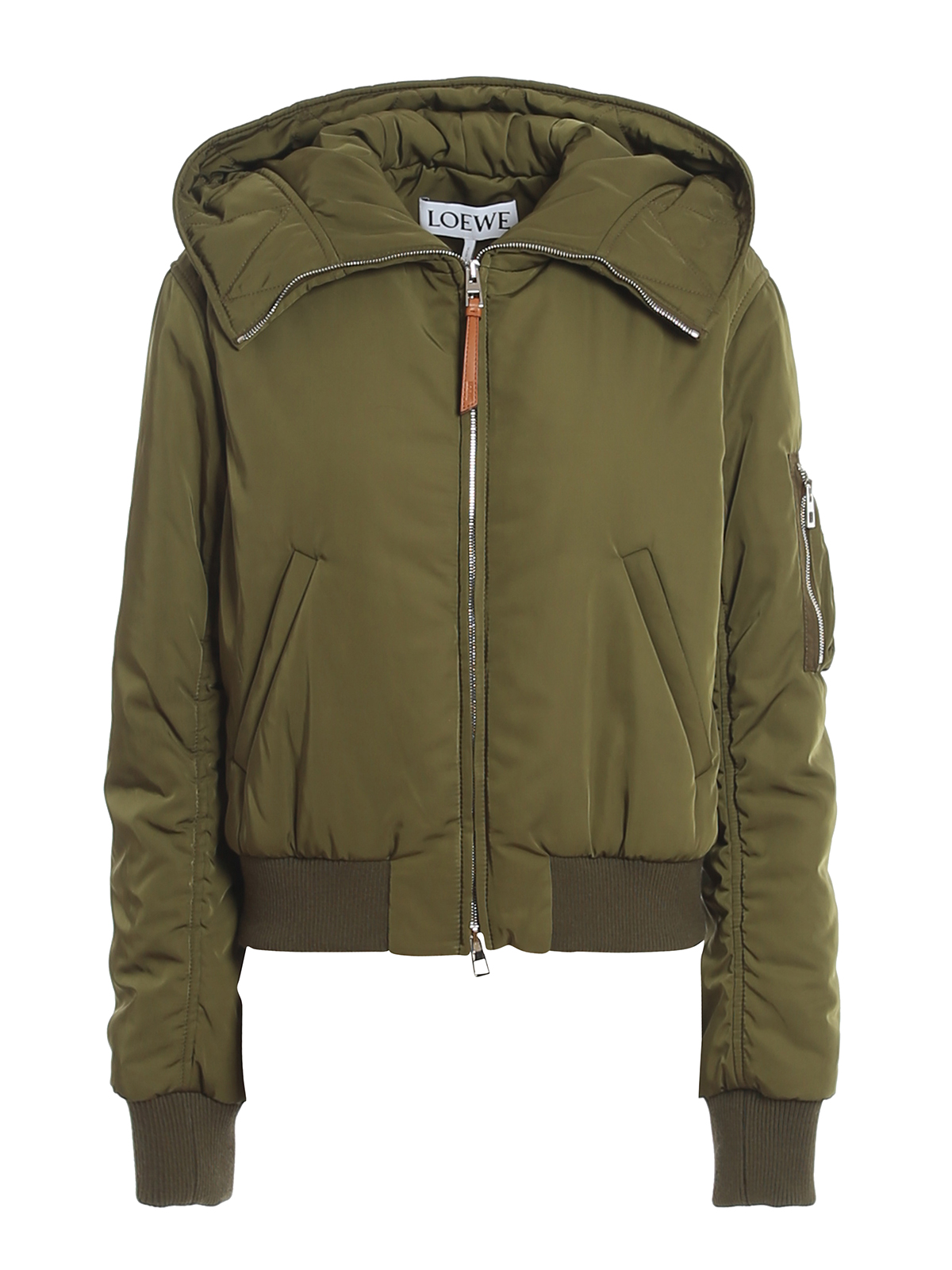 Loewe - Cropped puffer jacket - padded jackets - S359330XB94290400