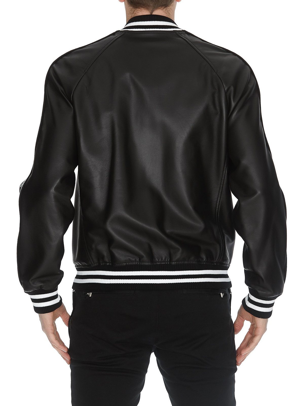 Leather jacket Balmain leather bomber jacket - RH18893L0020PA