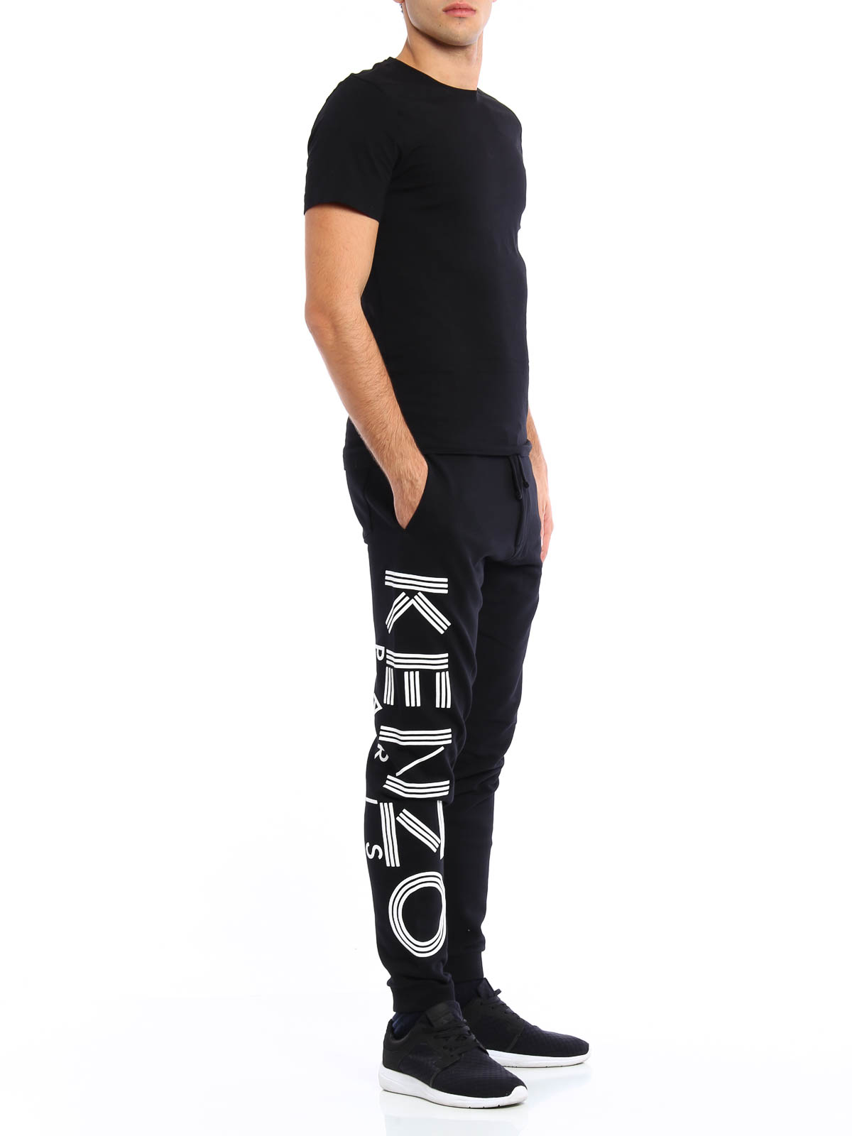 kenzo logo pants