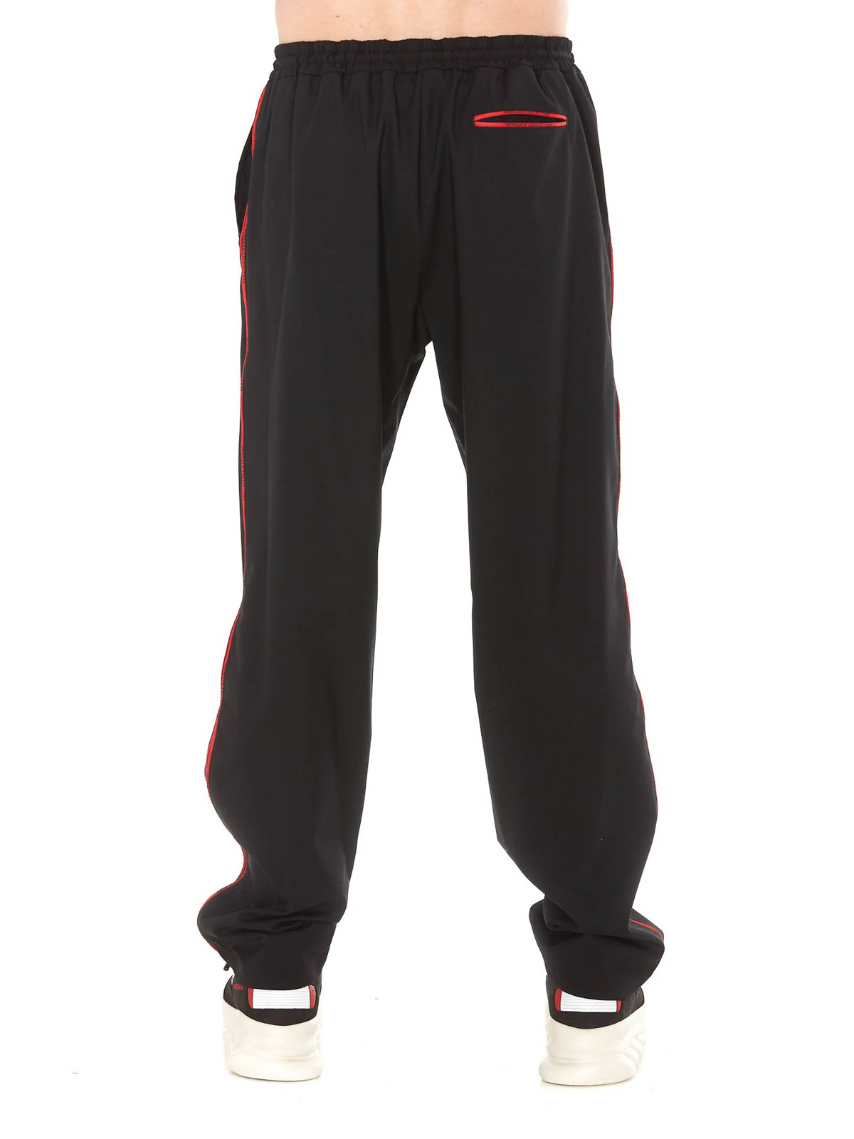 Tracksuit bottoms Versace Collection - Logo piping track pants ...