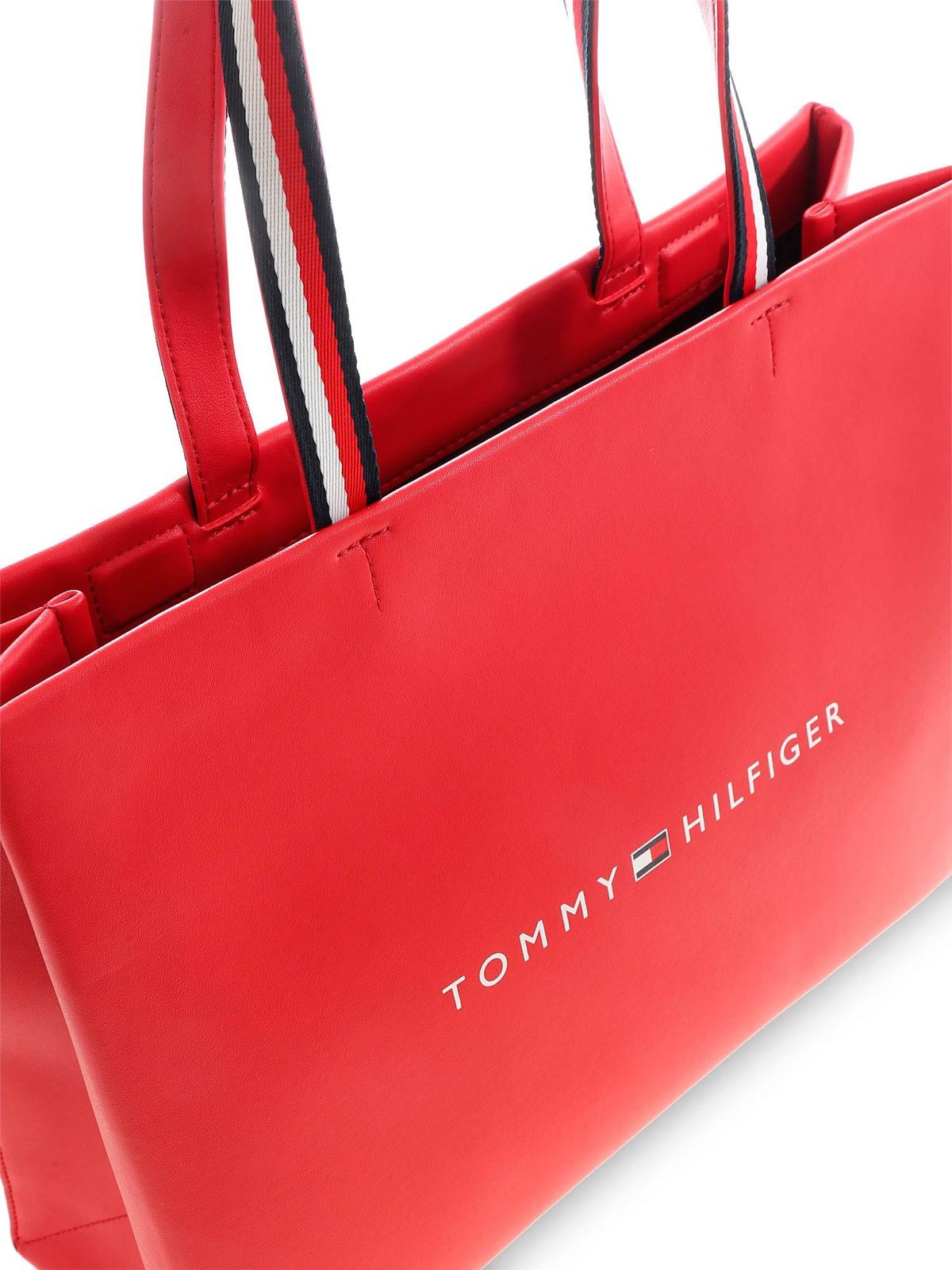 Totes bags Tommy - Logo print shopper in - AW0AW08731XAF