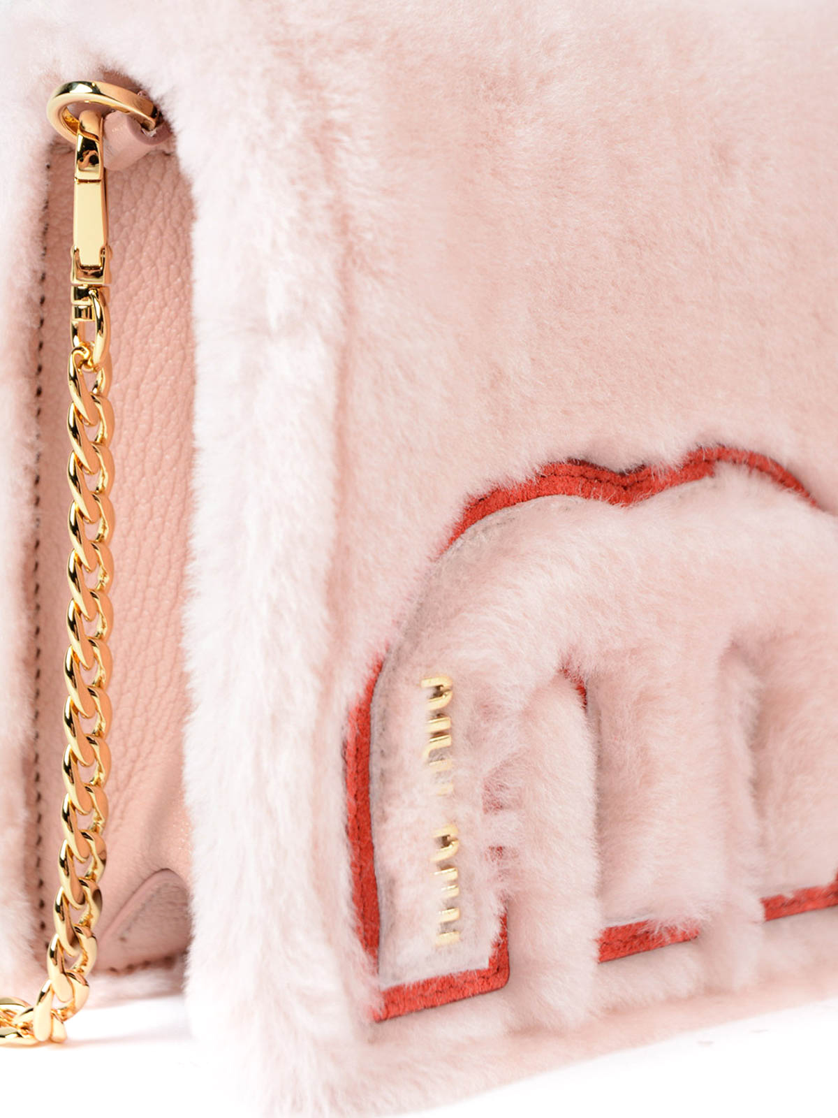 miu miu fur bag