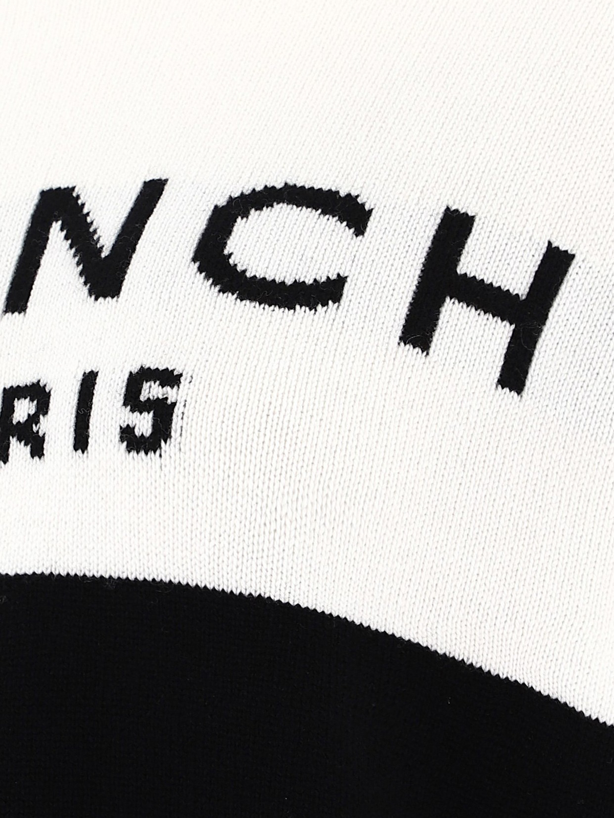 givenchy two tone sweater