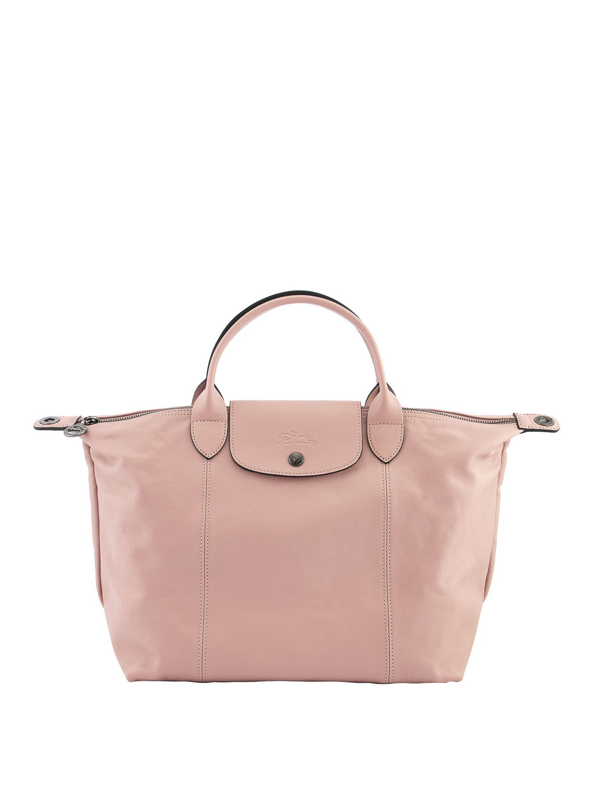 longchamp beige leather bag