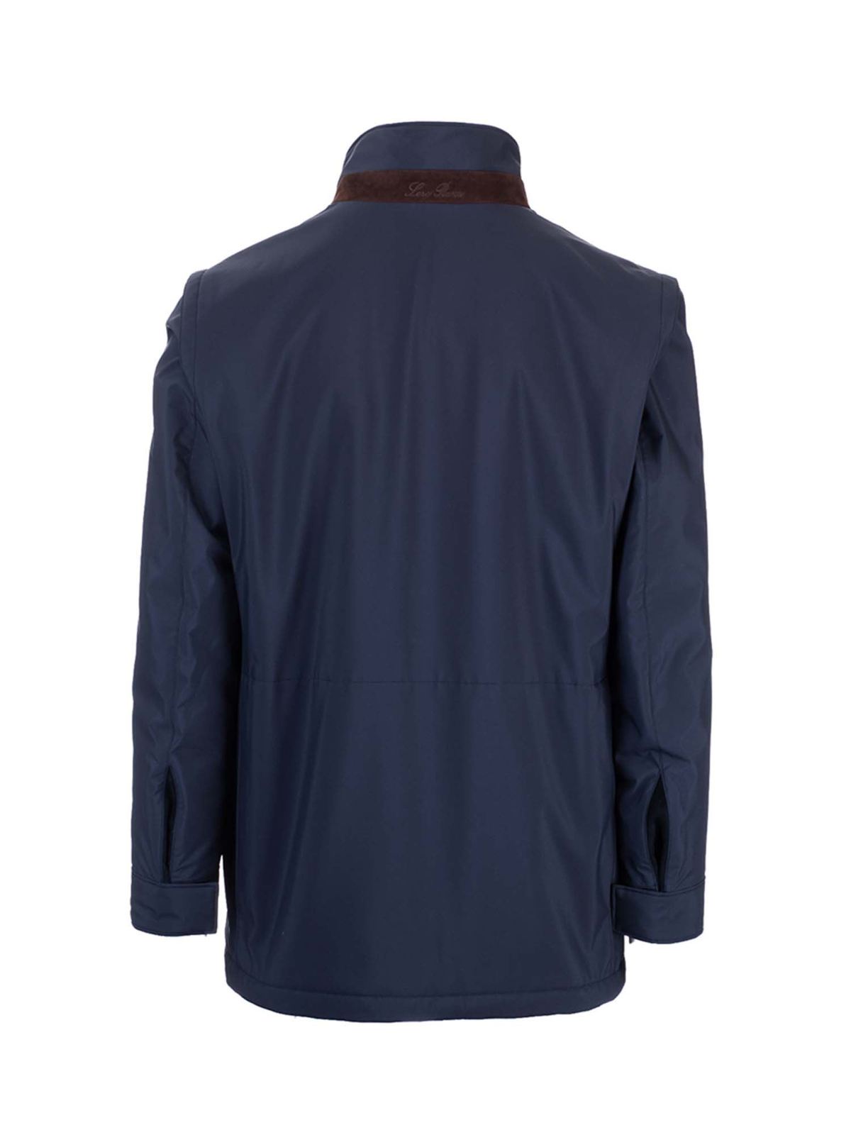 Casual jackets Loro Piana Martingale jacket in blue FAL2182WH52