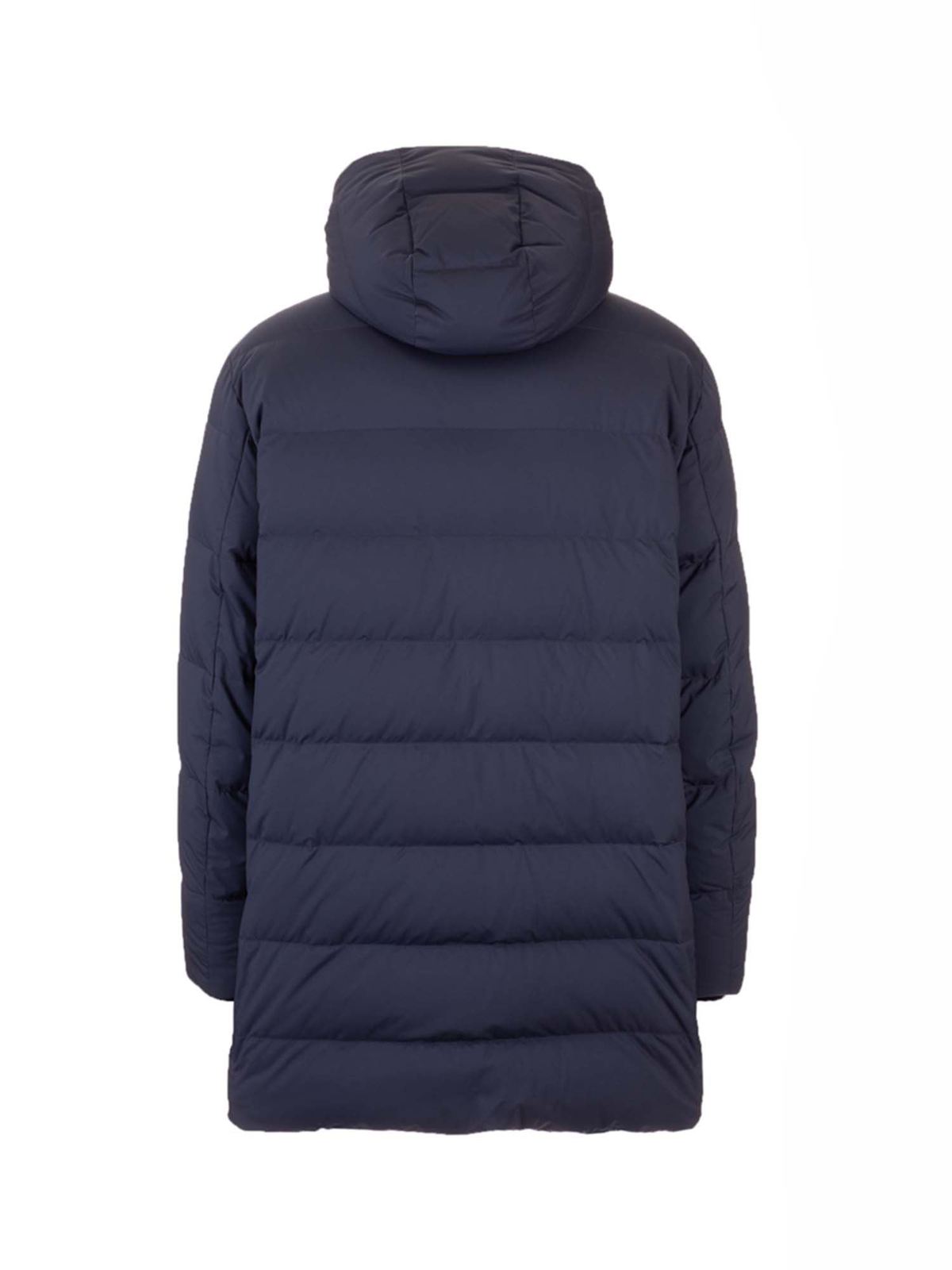 Loro Piana - Down jacket in blue - padded coats - FAL4300W000 | iKRIX.com