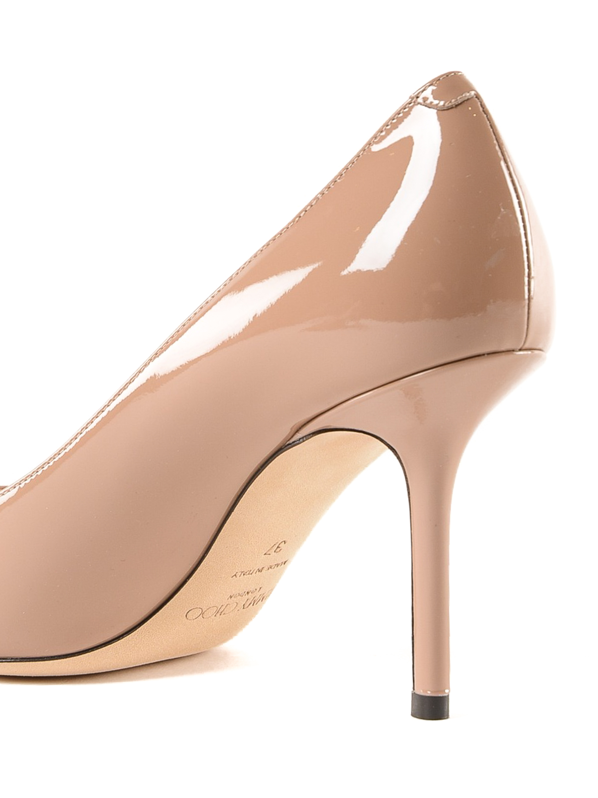 Court shoes Jimmy Choo - Love 85 pink patent leather pumps 