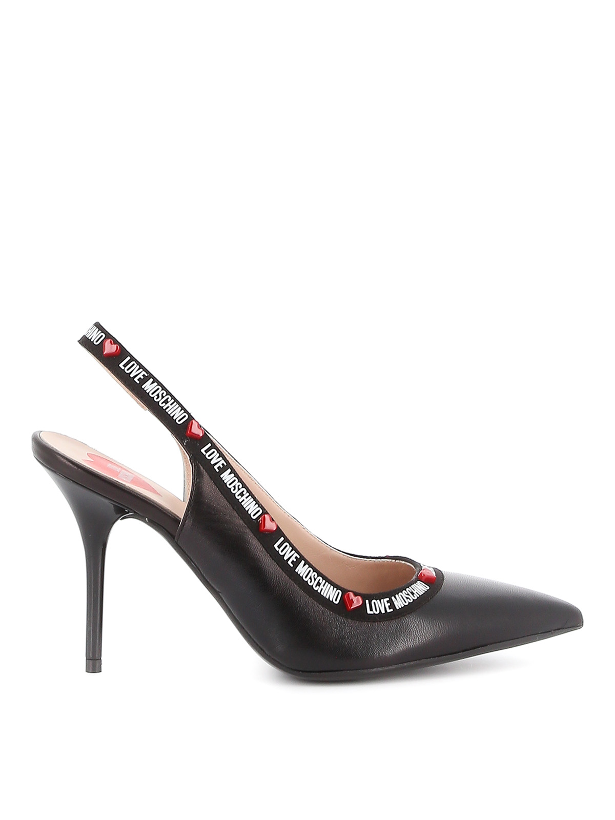 Court shoes Love Moschino - Leather pumps - JA10189G1AIA0000