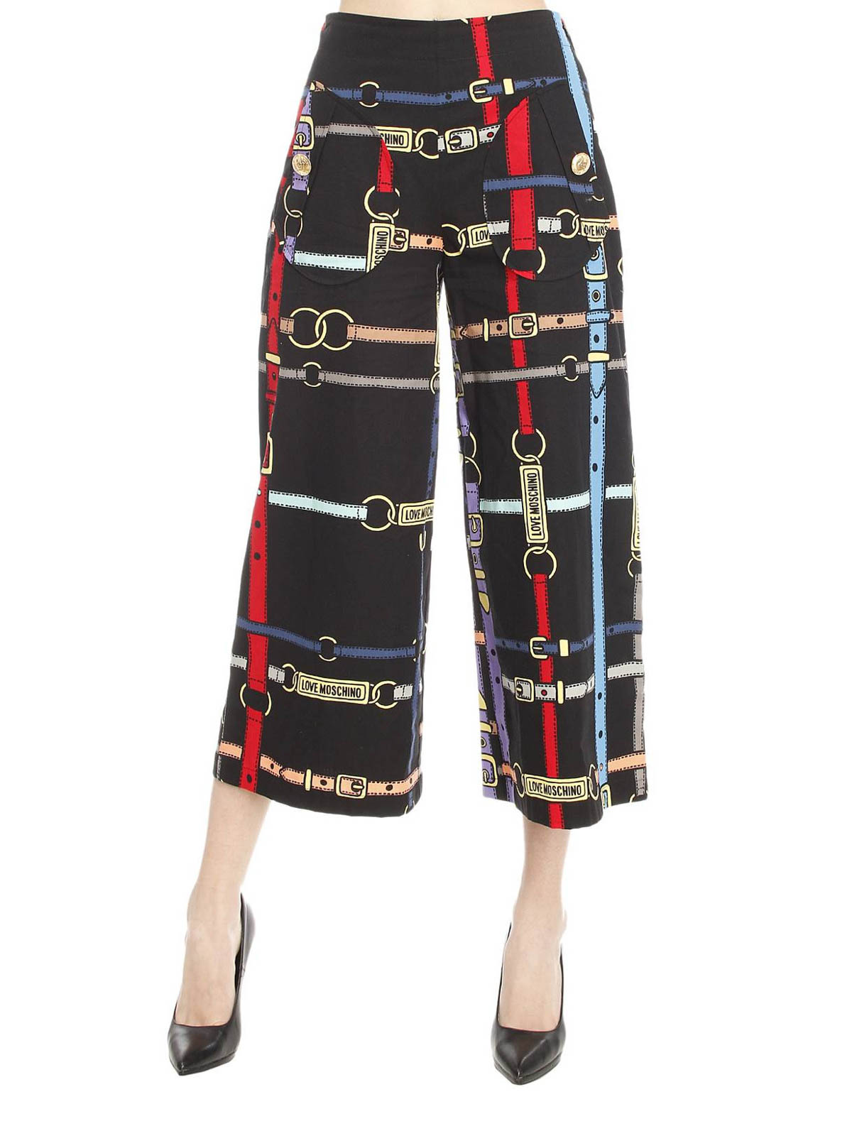 moschino jeans belt