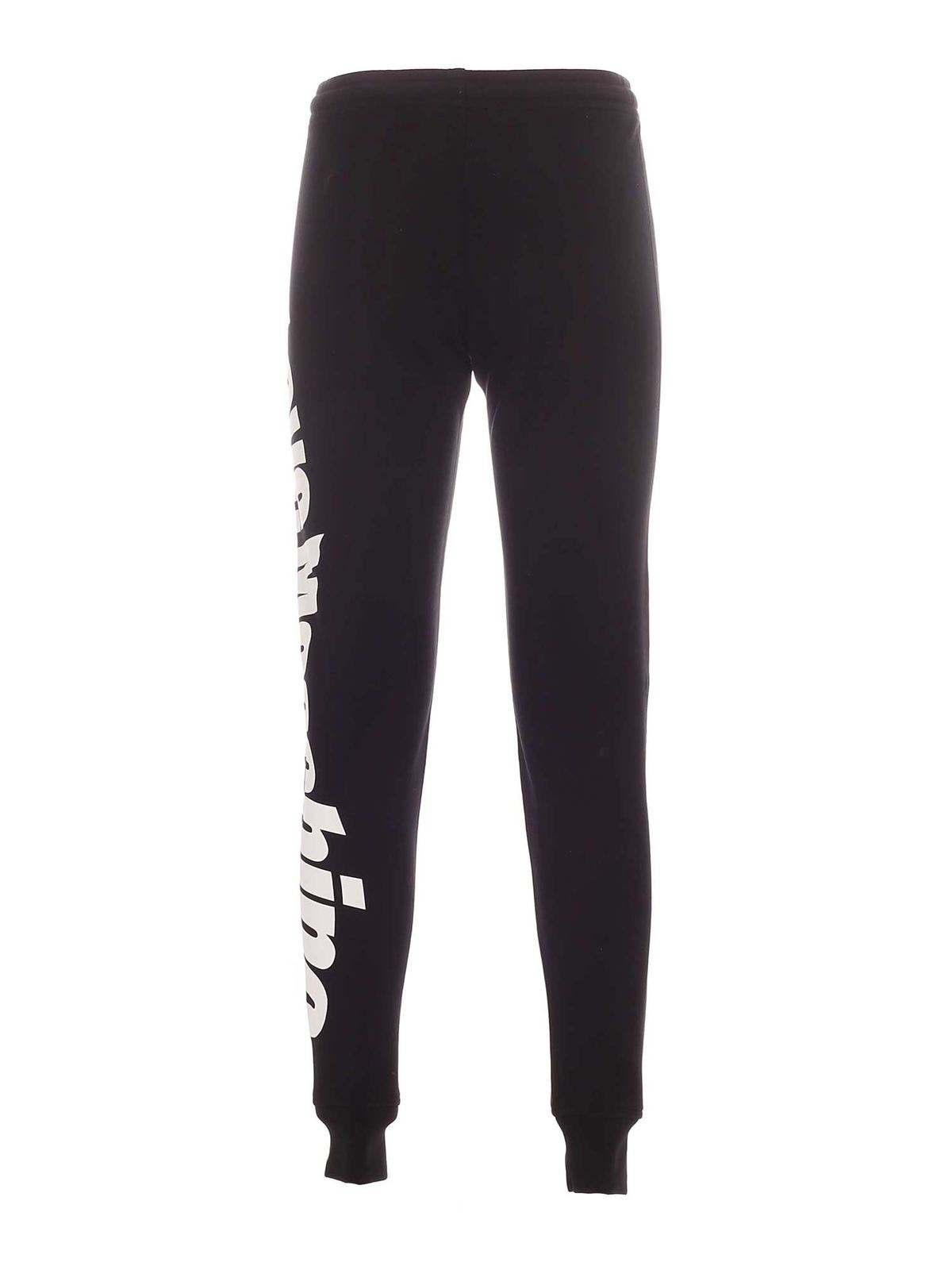 moschino joggers black