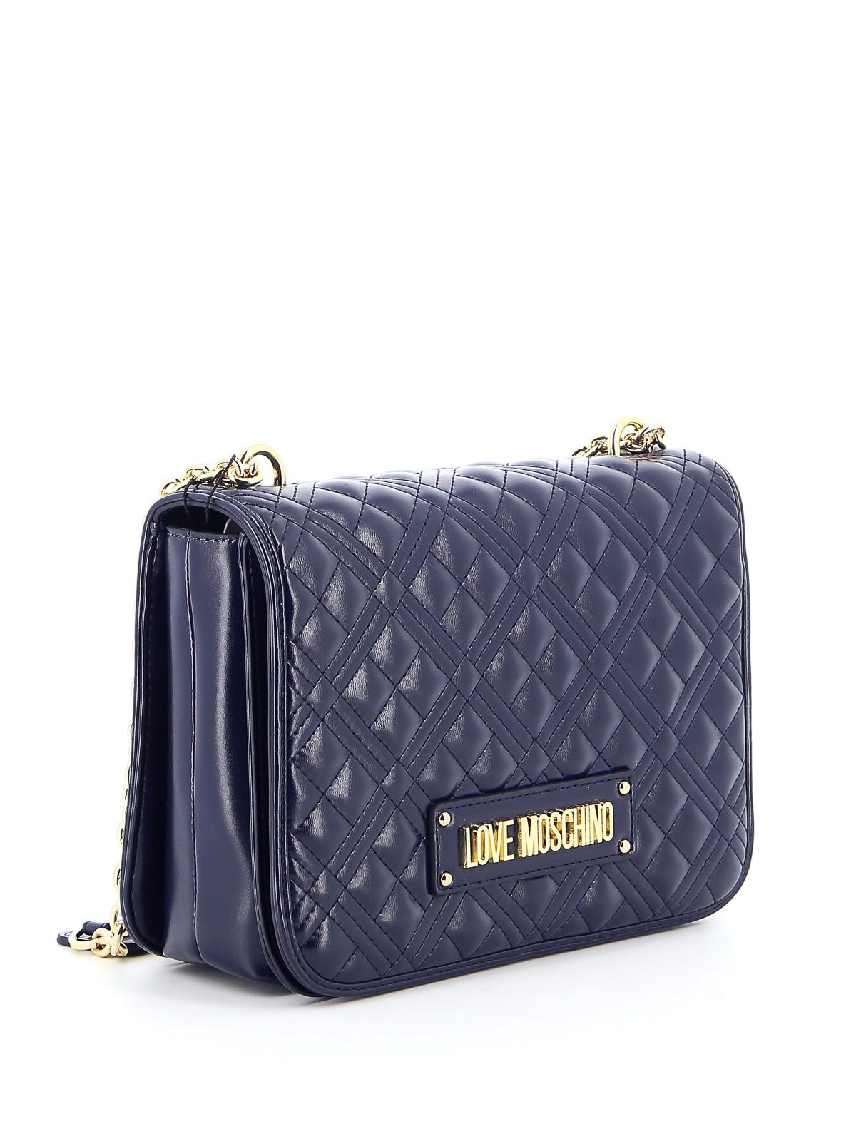 Love Moschino - Quilted flap bag 