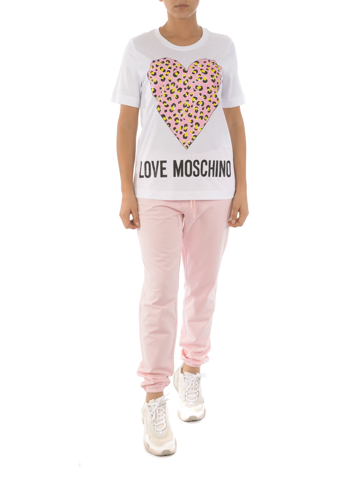 love moschino leopard t shirt