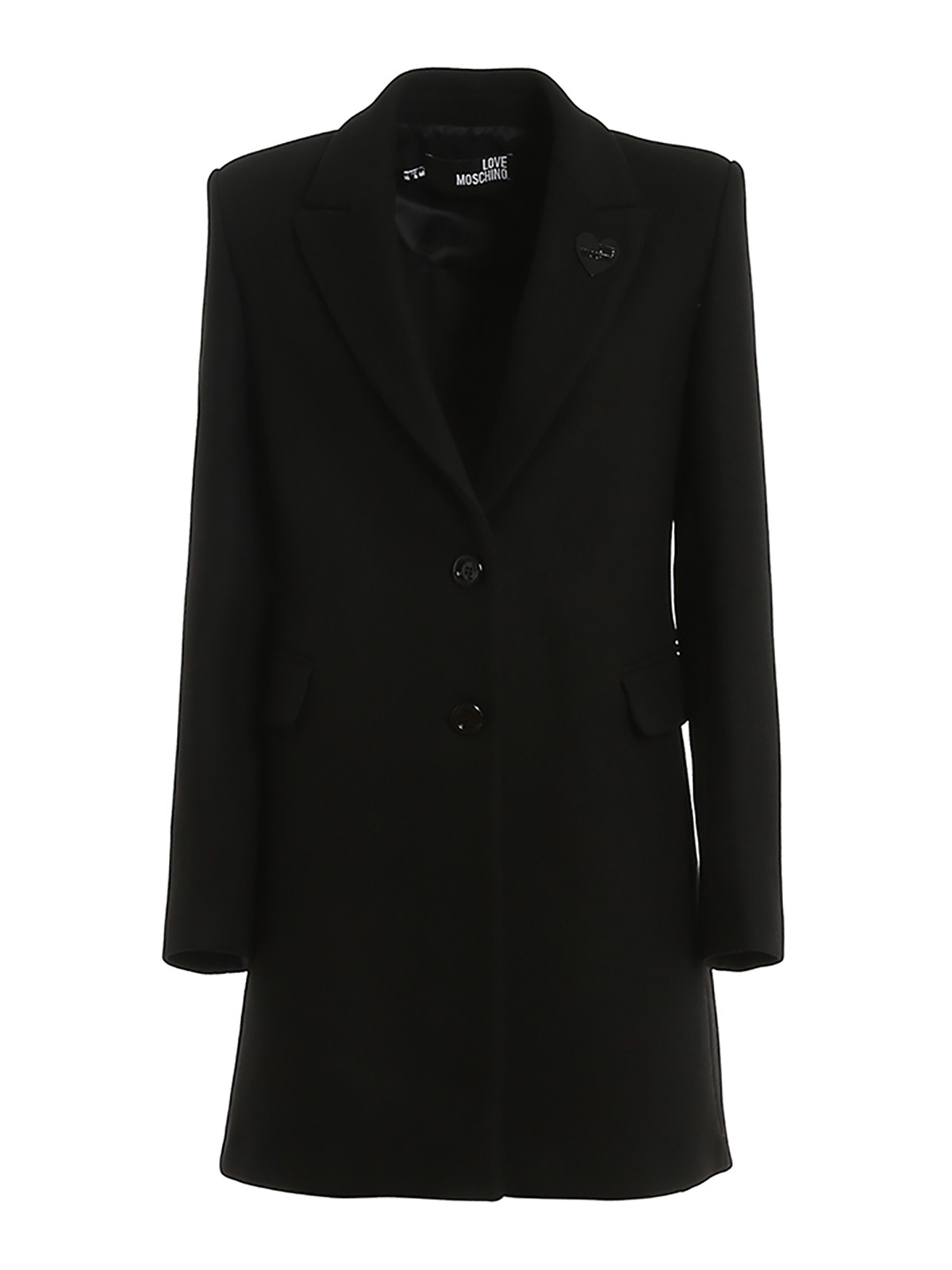 Love Moschino - Wool blend coat - short coats - H465DJ198T006AC74