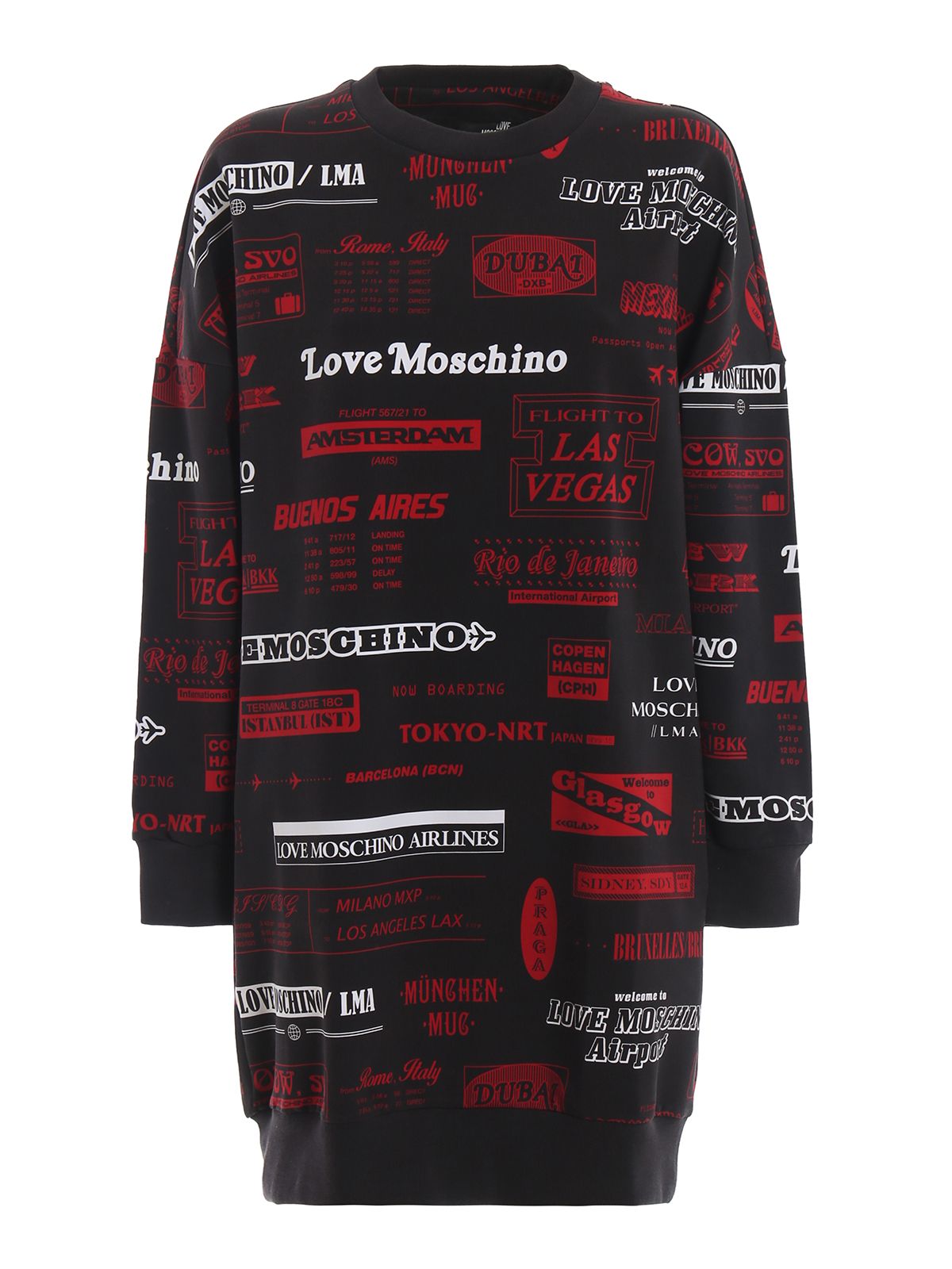 moschino all over print
