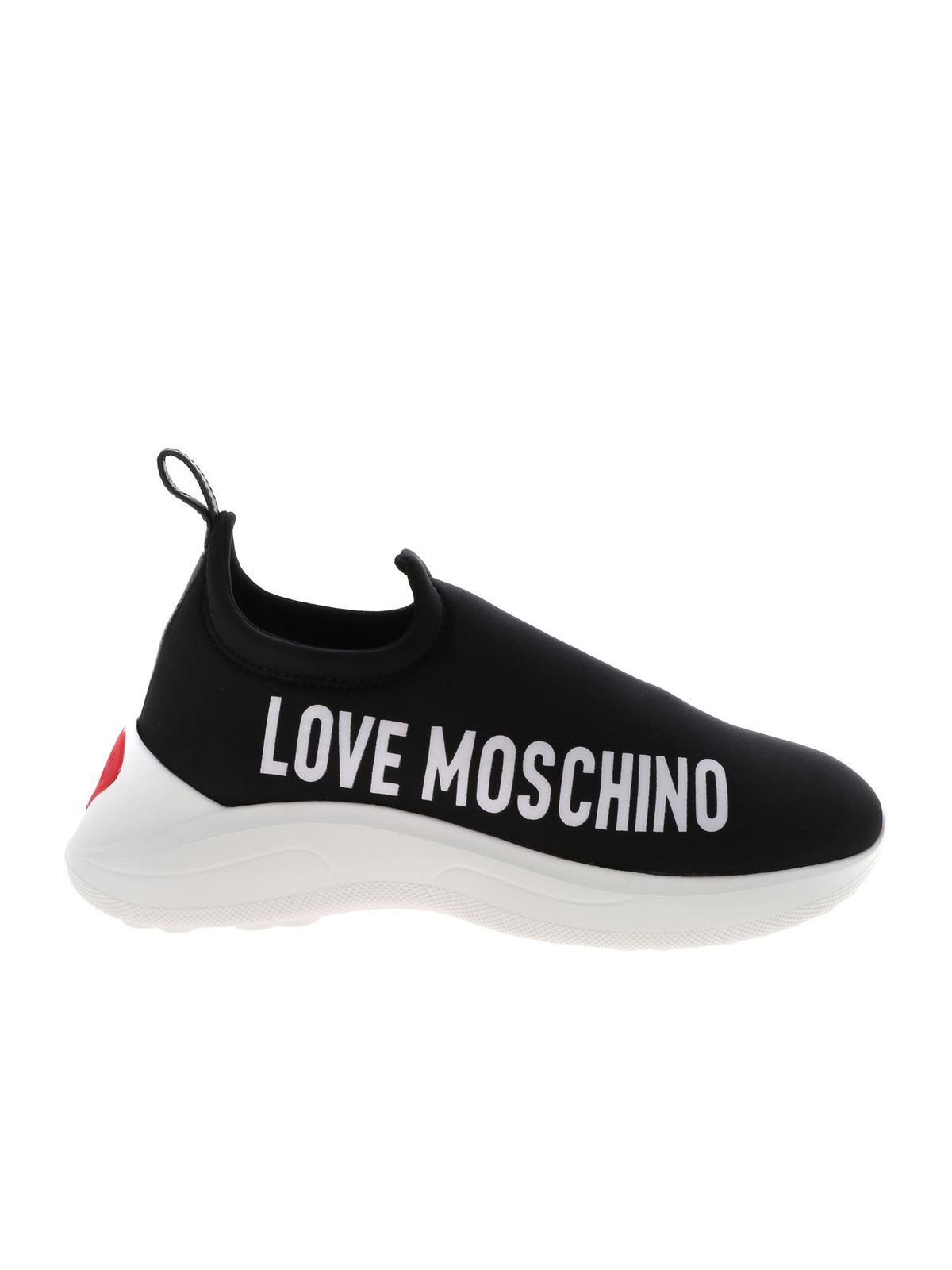 Love Moschino - Black sneakers with 