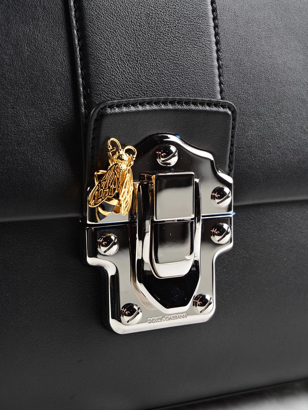 Totes bags Dolce & Gabbana - Lucia medium leather handbag - BB6322AC95480999
