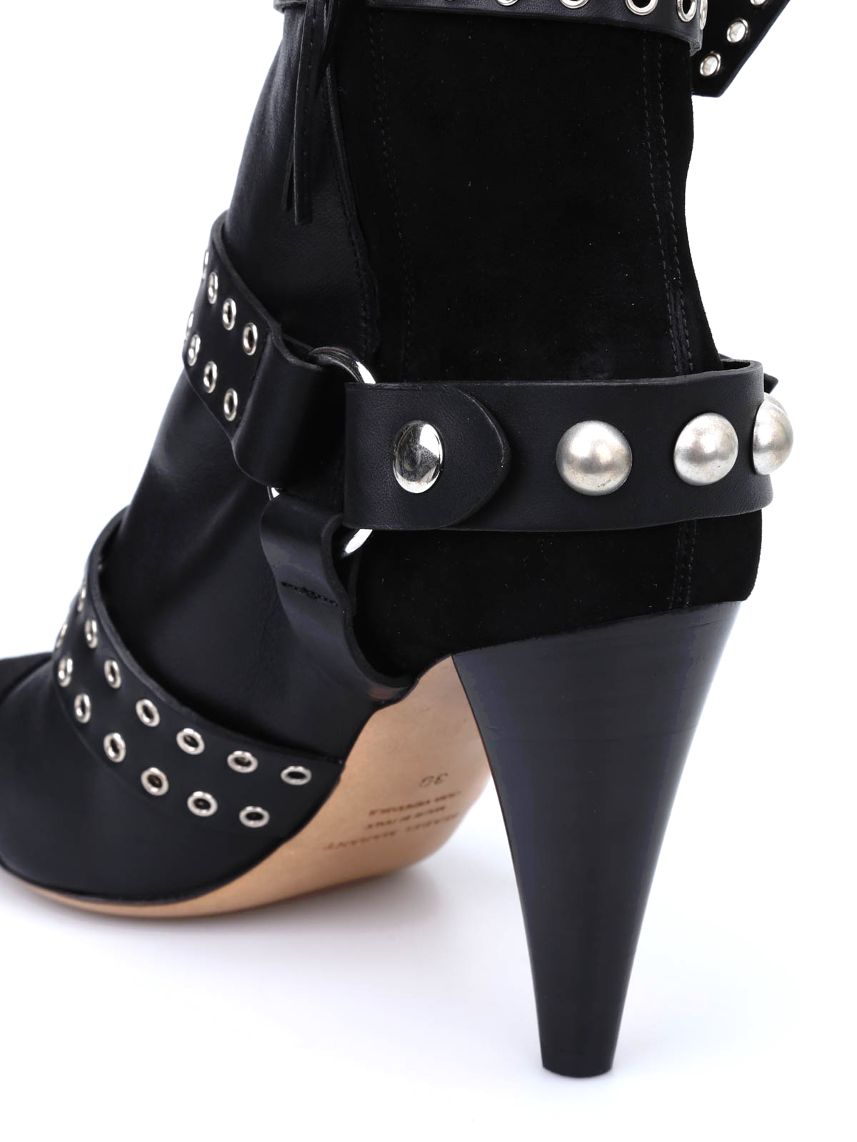 isabel marant buckle boots