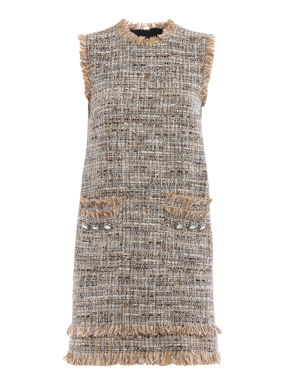 msgm tweed dress
