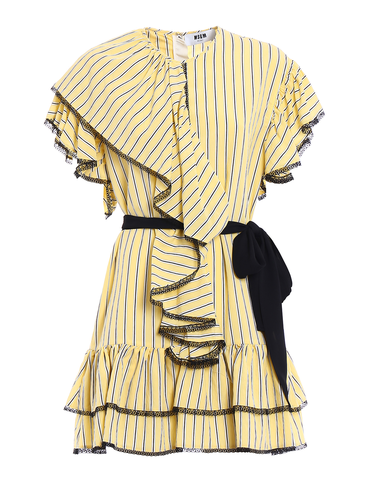 msgm striped dress