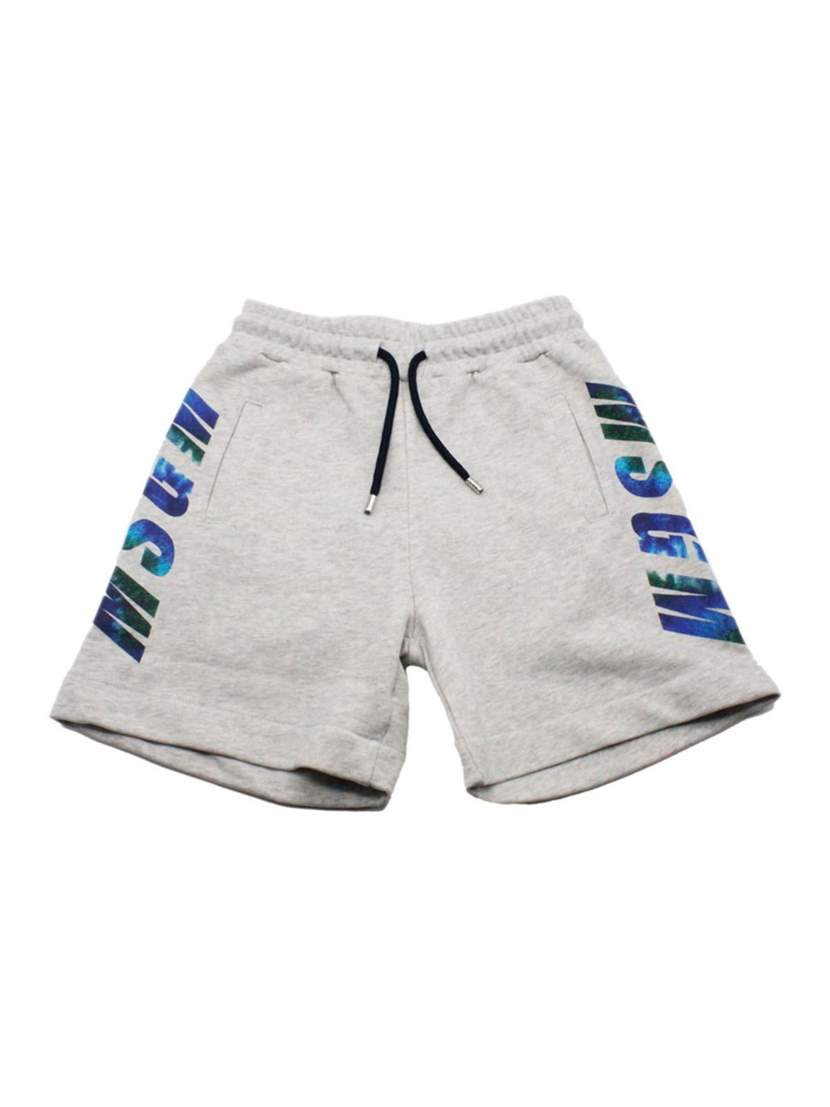 M S G M ショートパンツ グレー ショートパンツ Ms