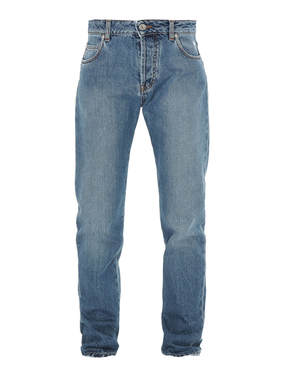 Jeans dritti, a sigaretta M.S.G.M. - Jeans con stampa cuore dietro -  2742MDP149LC19599388