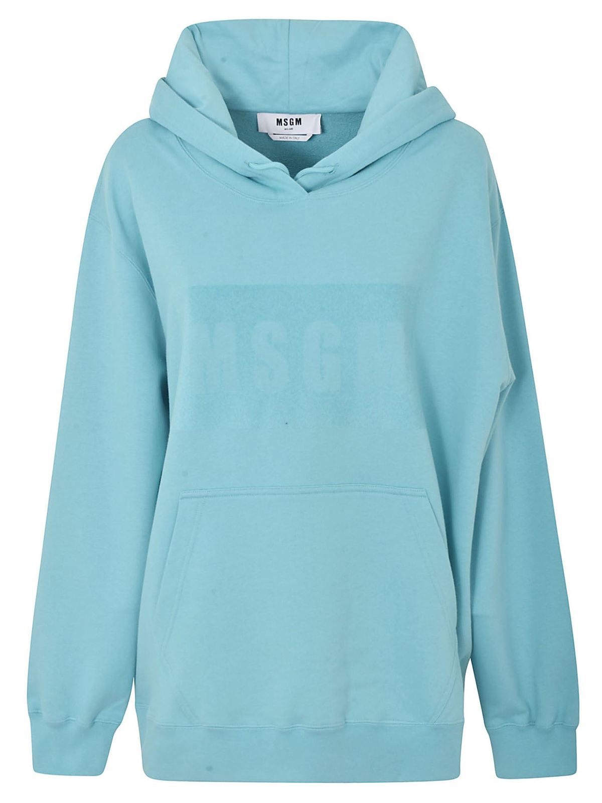 light aqua hoodie