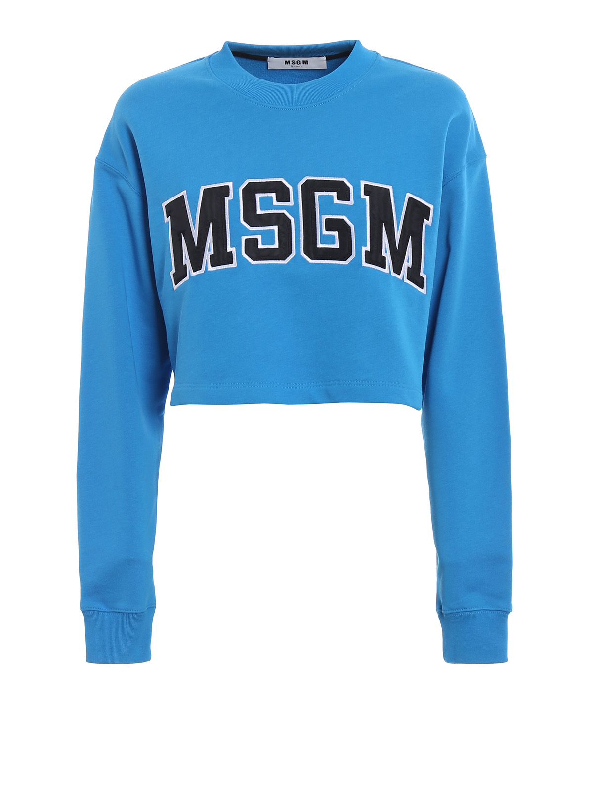 msgm cropped sweatshirt