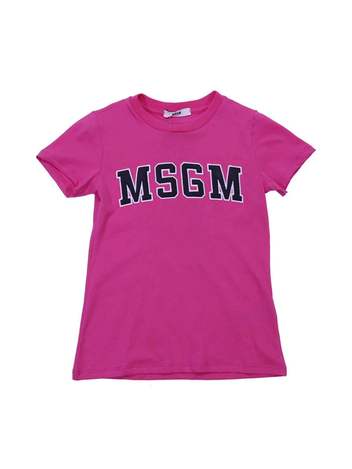 Tshirts M.S.G.M. Kids Logo embroidery cotton Tshirt 019171044