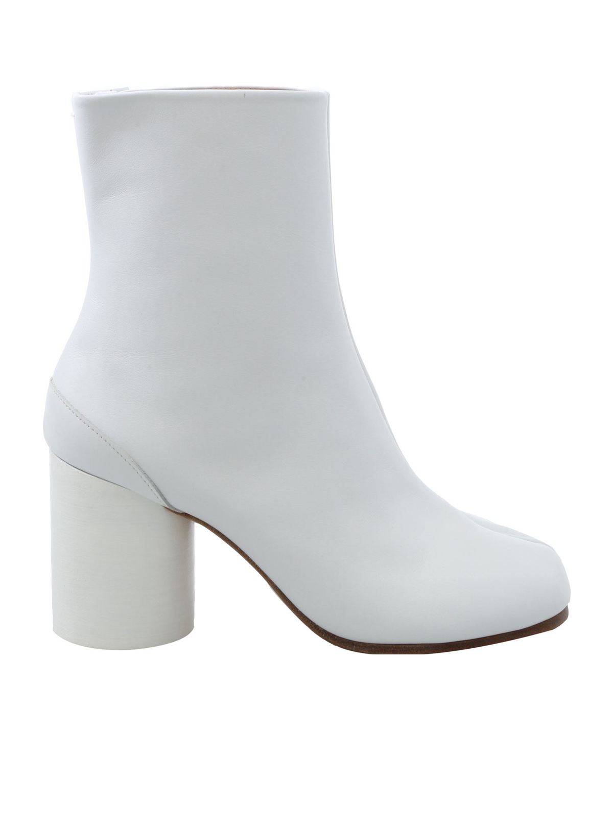 Maison Margiela - White Tabi ankle boots - ankle boots ...