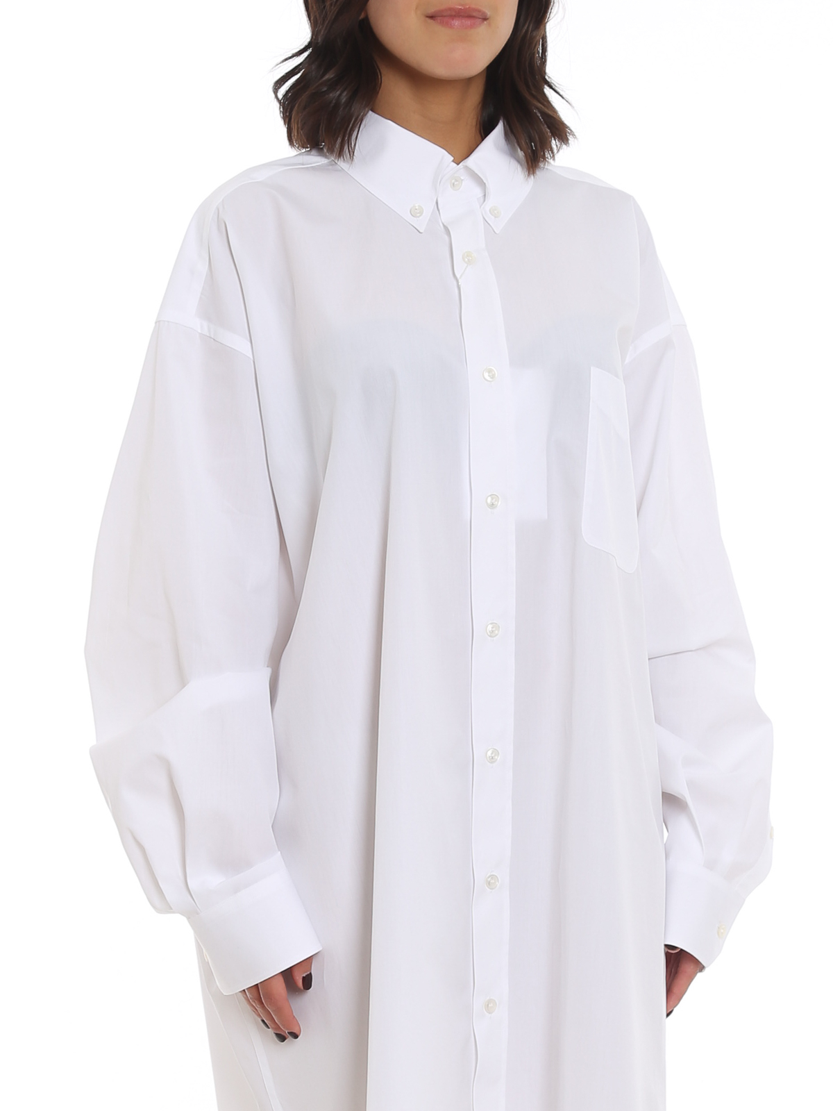 Shirts Maison Margiela - Cotton poplin oversized shirt - S51DL0352S43001100