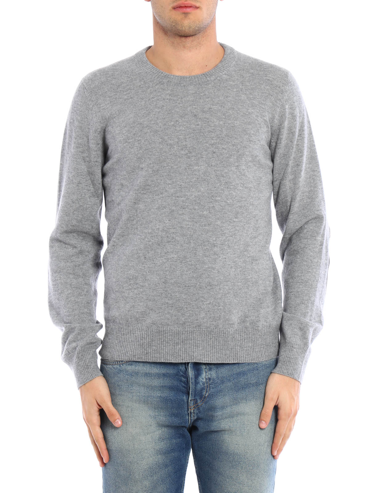 クルーネック Maison Margiela クルーネック メンズ グレー S30ha0903sm